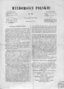 Wiadomości Polskie 1859, Nr 10