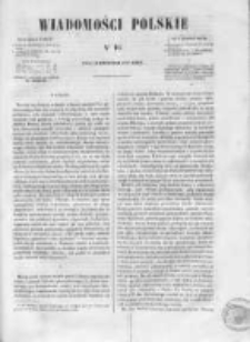 Wiadomości Polskie 1859, Nr 16