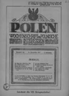Polen. Wochenschrift für polnische Interessen. 1917, Jg. 3, Bd. XII, Nr 151