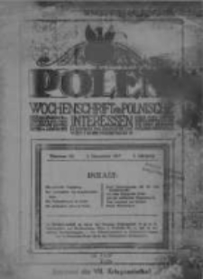 Polen. Wochenschrift für polnische Interessen. 1917, Jg. 3, Bd. XII, Nr 153
