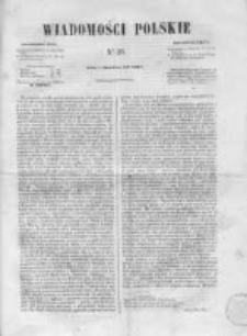 Wiadomości Polskie 1859, Nr 23