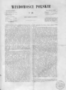 Wiadomości Polskie 1859, Nr 28