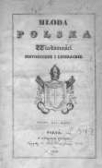 Młoda Polska. Wiadomości historyczne i literackie, Tom I, 1838, Nr 1
