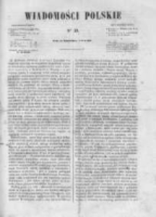 Wiadomości Polskie 1859, Nr 39