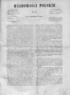 Wiadomości Polskie 1859, Nr 47