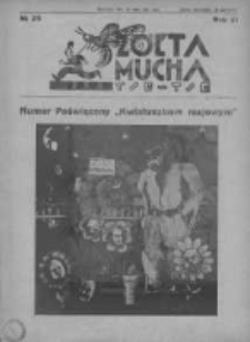 Żółta Mucha Tse-Tse 1931, R.3, Nr 25
