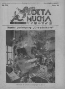Żółta Mucha Tse-Tse 1931, R.3, Nr 33