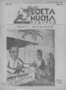 Żółta Mucha Tse-Tse 1931, R.3, Nr 44