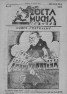 Żółta Mucha Tse-Tse 1931, R.3, Nr 48