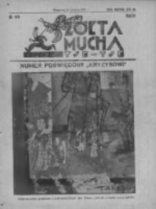 Żółta Mucha Tse-Tse 1931, R.3, Nr 49