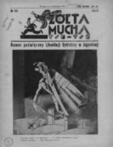 Żółta Mucha Tse-Tse 1931, R.3, Nr 52