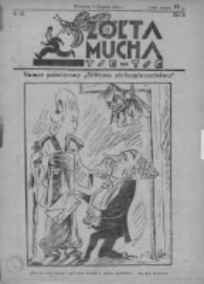 Żółta Mucha Tse-Tse 1931, R.3, Nr 58
