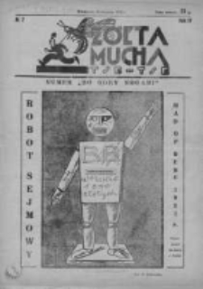 Żółta Mucha Tse-Tse 1932, R.4, Nr 2