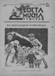 Żółta Mucha Tse-Tse 1932, R.4, Nr 3