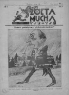Żółta Mucha Tse-Tse 1932, R.4, Nr 6