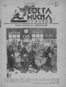 Żółta Mucha Tse-Tse 1932, R.4, Nr 9