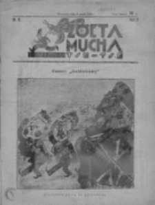 Żółta Mucha Tse-Tse 1932, R.4, Nr 12
