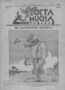 Żółta Mucha Tse-Tse 1932, R.4, Nr 39