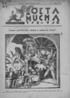 Żółta Mucha Tse-Tse 1932, R.4, Nr 50