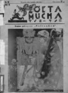 Żółta Mucha Tse-Tse 1932, R.4, Nr 56