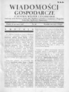 Wiadomośći Gospodarcze z Austrii, Węgier i Jugosławii 1928, R.2, Nr 12