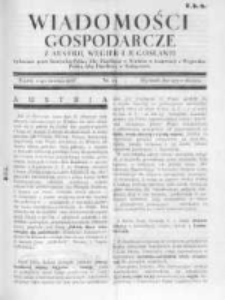 Wiadomośći Gospodarcze z Austrii, Węgier i Jugosławii 1928, R.2, Nr 13