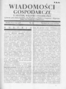 Wiadomośći Gospodarcze z Austrii, Węgier i Jugosławii 1928, R.2, Nr 16