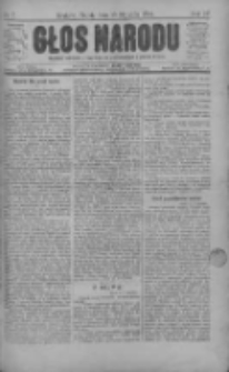 Głos Narodu : dziennik polityczny, założony w roku 1893 przez Józefa Rogosza, 1896, I, Nr 7