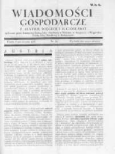 Wiadomośći Gospodarcze z Austrii, Węgier i Jugosławii 1928, R.2, Nr 21