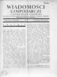 Wiadomośći Gospodarcze z Austrii, Węgier i Jugosławii 1928, R.2, Nr 23