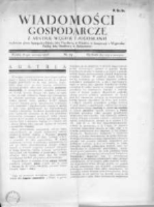 Wiadomośći Gospodarcze z Austrii, Węgier i Jugosławii 1928, R.2, Nr 24