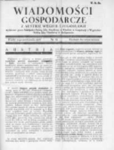 Wiadomośći Gospodarcze z Austrii, Węgier i Jugosławii 1928, R.2, Nr 25