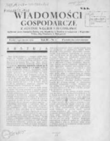 Wiadomośći Gospodarcze z Austrii, Węgier i Jugosławii 1929, R.3, Nr 1