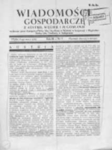Wiadomośći Gospodarcze z Austrii, Węgier i Jugosławii 1929, R.3, Nr 5