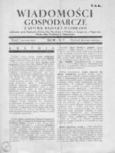 Wiadomośći Gospodarcze z Austrii, Węgier i Jugosławii 1929, R.3, Nr 8