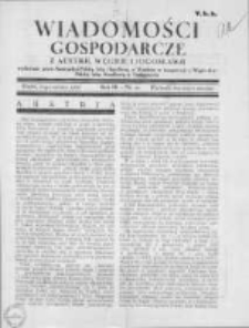 Wiadomośći Gospodarcze z Austrii, Węgier i Jugosławii 1929, R.3, Nr 10