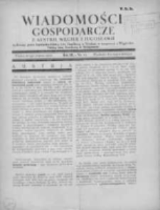 Wiadomośći Gospodarcze z Austrii, Węgier i Jugosławii 1929, R.3, Nr 13
