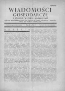Wiadomośći Gospodarcze z Austrii, Węgier i Jugosławii 1929, R.3, Nr 17