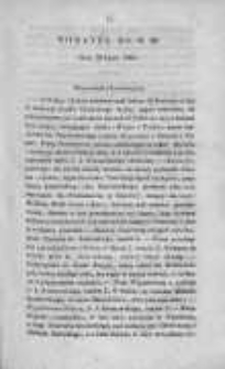 Młoda Polska. Wiadomości historyczne i literackie, Tom III, 1840, Nr 20 Dodatek