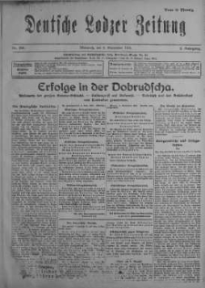 Deutsche Lodzer Zeitung 6 wrzesień 1916 nr 247