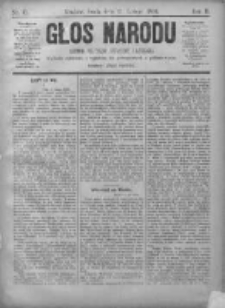 Głos Narodu 1894, Nr 41