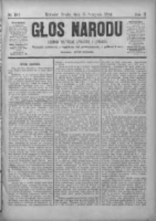 Głos Narodu 1894, Nr 184