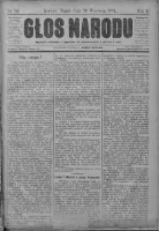 Głos Narodu 1894, Nr 220