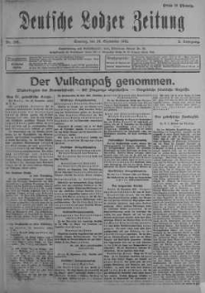 Deutsche Lodzer Zeitung 24 wrzesień 1916 nr 265