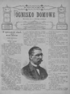 Ognisko Domowe. Czasopismo literackie, artystyczne, naukowe i spłeczne 1883/1884, R. I, Nr 6