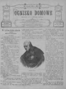 Ognisko Domowe. Czasopismo literackie, artystyczne, naukowe i spłeczne 1883/1884, R. I, Nr 9