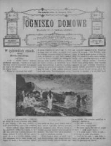 Ognisko Domowe. Czasopismo literackie, artystyczne, naukowe i spłeczne 1883/1884, R. I, Nr 16