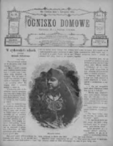 Ognisko Domowe. Czasopismo literackie, artystyczne, naukowe i spłeczne 1883/1884, R. I, Nr 21