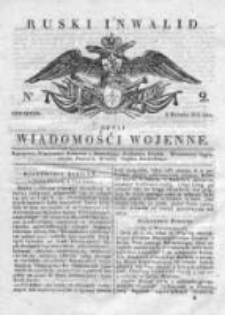 Ruski inwalid czyli wiadomości wojenne 1818, Nr 2