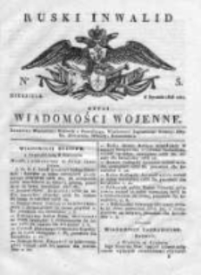Ruski inwalid czyli wiadomości wojenne 1818, Nr 5